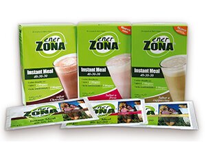 Leche semidesnatada - Instant Meal EnerZona 40-30-30 - Minirock EnerZona 40-30-30