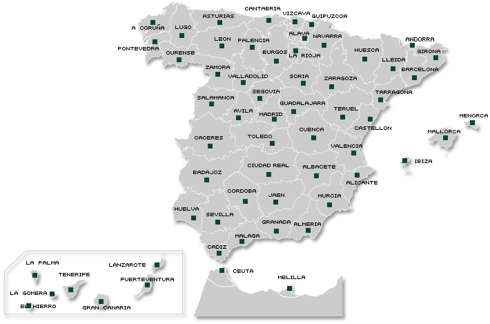 Mapa de Espa�a